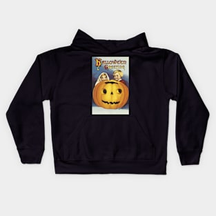 Halloween greeting Kids Hoodie